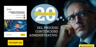 20 preguntas clave del proceso contencioso-administrativo