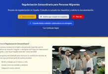 El Gobierno lanza un portal web específico para la regularización extraordinaria donde se irá actualizando la información y ya se puede solicitar cita previa