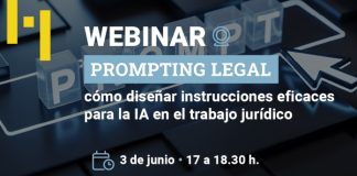 Aranzadi LA LEY te invita al encuentro ‘Prompting legal; cómo diseñar instrucciones eficaces para la IA en el trabajo jurídico’