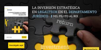 La inversión estratégica en Legaltech e IA en el departamento jurídico: del piloto al ROI