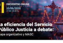 La eficiencia del Servicio Público Justicia a debate: mapa organizativo y MASC