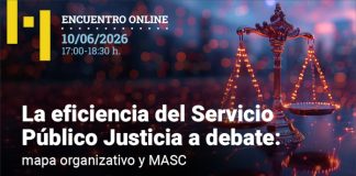La eficiencia del Servicio Público Justicia a debate: mapa organizativo y MASC