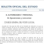 El BOE publica la mayor convocatoria de plazas de jueces y fiscales de la historia