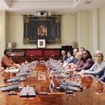 La presidenta del TS y del CGPJ recibe a una delegación del Comité Internacional contra la Pena de Muerte