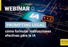 Aranzadi LA LEY te invita al webinar «AnatomIA del legal prompting: cómo formular instrucciones efectivas para la IA»