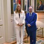 La presidenta del CGPJ recibe al presidente de la ciudad autónoma de Ceuta