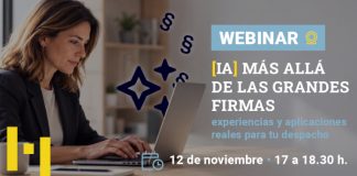 Aranzadi LA LEY te invita al encuentro «IA más allá de las grandes firmas: experiencias y aplicaciones reales para tu despacho»
