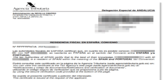 La presunción de validez de los certificados de residencia fiscal extranjeros