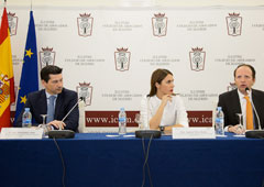 Alex Bermudez, Isabel Pérez Niveta y Jose María Elías Alex Bermudez, Isabel Pérez Niveta y Jose María Elías