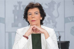 Las Recomendaciones del Consejo de Europa para prevenir y combatir el sexismo apelan a la responsabilidad del mundo del Derecho La ministra de Educación y Formación Profesional y portavoz del Gobierno en funciones, Isabel Celaá, durante su intervención en la rueda de prensa posterior al Consejo de Ministros