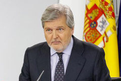 El Gobierno solo destina a Justicia el 1,06% del presupuesto para campañas institucionales El ministro de Educación, Cultura y Deporte y portavoz del Gobierno, Íñigo Méndez de Vigo, durante la rueda de prensa posterior al Consejo de Ministros