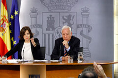 Aprobado el Real Decreto que regula la devolución de pagos indebidos a la Administración Soraya Sáez de Santamaría y José Manuel García-Margallo