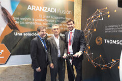 Thomson Reuters premia tu presencia en el ‘XII Congreso Nacional de la Abogacía’ Stand