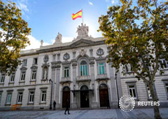 La fachada de la sede del Tribunal Supremo en Madrid.