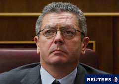 El ministro de Justicia, Alberto Ruiz Gallardón