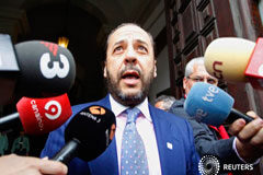 La Audiencia condena a penas de hasta 6 años a 18 acusados por la trama valenciana de Gürtel El empresario Alvaro Perez a su salida del TSJ de Valencia, el 8 de mayo de 2013