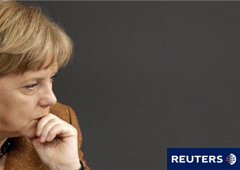 La canciller alemana, Angela Merkel, en Berlín el 19 de enero de 2012.