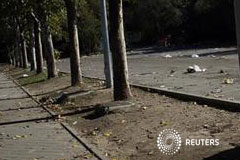 Imputado un concejal de Madrid por el suceso del Madrid Arena Varias botellas y basura en el aparcamiento del Madrid Arena el 1 de noviembre de 2012