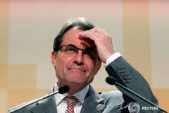El Gobierno catalán anuncia una consulta soberanista el 9 noviembre 2014 Mas en un acto en Barcelona el 11 de junio de 2013