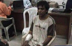 Hallado culpable el único superviviente de los ataques de Mumbai Mohamed Ajmal Kasab el 3 de febrero de 2009 en una grabación de la televisión CNN IBN.