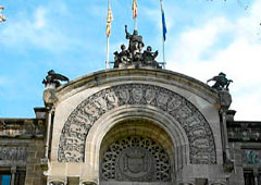Fachada de la Audiencia Provincial de Barcelona