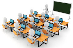 El Supremo no aprecia vulneración de derechos de una profesora en la publicación de una noticia sobre la querella que presentó contra sus alumnos Munequitos sentados en clase y cada uno con un ordenador