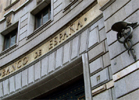 Fachada del Banco de España.