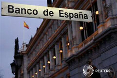 El Banco de España estima una baja del PIB de 0,5% en el primer trimestre La sede del Banco de España en Madrid, el 6 de febrero de 2013