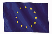 La bandera de Europa