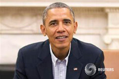 Obama retrasa la reunión con el Congreso para dar más tiempo al Senado Obama en un encuentro con los dirigentes demócratas del Senado en el Despacho Oval de la Casa Blanca el 12 de octubre