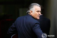 El PP y Bárcenas irán a juicio por «despido improcedente» Bárcenas al entrar en la Audiencia Nacional de Madrid para una comparecencia el 25 de febrero