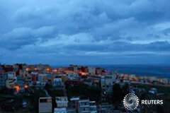 Cuatro personas detenidas en operación antiyihadista en Ceuta y Marruecos El barrio El Príncipe de la ciudad autónoma española de Ceuta, el 1 de marzo de 2014