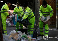 Acaba la huelga de limpieza en Madrid tras 12 días de paro