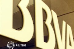 El beneficio de BBVA cae un 35% a junio por nuevas provisiones Una oficina de BBVA en Taipei
