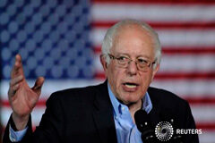Clinton y Sanders compiten por el voto crucial en Iowa El candidato demócrata Bernie Sanders en Iowa el 25 de enero de 2016