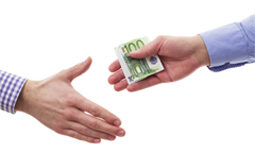 Contratación de trabajadores a 100 euros Billetes de euro