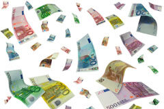 Los autónomos pagarán al Estado 1.100 euros más al año entre IVA y retenciones Billetes de euro