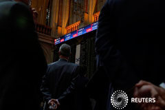 El rebote de Wall Street alienta al Ibex en la apertura La Bolsa de Madrid, el 6 de febrero de 2018