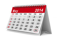 Se amplía hasta el 31 de mayo el plazo para que las empresas regularicen las cotizaciones por el salario en especie Calendario Mayo 2014