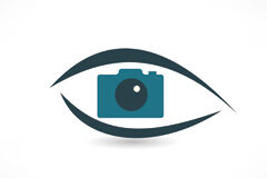 El Tribunal Constitucional resuelve que grabar a los empleados sin requerir su consentimiento previamente es legal Dibujo de un ojo con una cámara