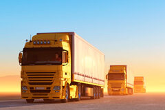 La Inspección de Trabajo multa a la empresa para la que trabajaba el transportista asesinado por un ertzaina Unos camiones por la carretera