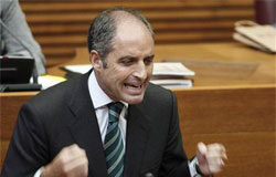 La Fiscalía recurre el archivo de la causa contra Camps Camps en el discurso sobre el estado de la región en el Parlamento valenciano el 29 de septiembre.