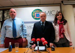 Iñaki Subiza, Sonia San Julián y Alfredo Irujo Iñaki Subiza, Sonia San Julián y Alfredo Irujo