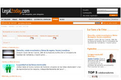 Legal Today ofrece nuevos boletines y una nueva sección: La Cara y la Cruz Portada de la sección la cara y la cruz.