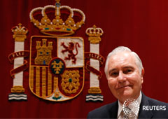 Carlos Divar, presidente del Consejo General del Poder Judicial y presidente del Tribunal Supremo