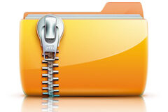 Licitaciones del sector jurídico Una carpeta clasificadora con cremallera