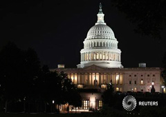 Imagen del Capitoliio, sede del Congreso de EEUU, en Washington el 30 de septiembre