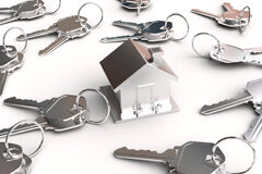 La agonía del sistema hipotecario Una casita rodedad de llaves