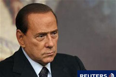 Berlusconi será juzgado por el «caso Ruby» Berlusconi escucha a la prensa durante una rueda de prensa el 9 de febrero de 2011 en Roma.