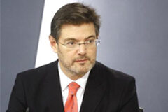 Catalá se reúne con el presidente del Consejo General de Procuradores de España Rafael Catalá Polo